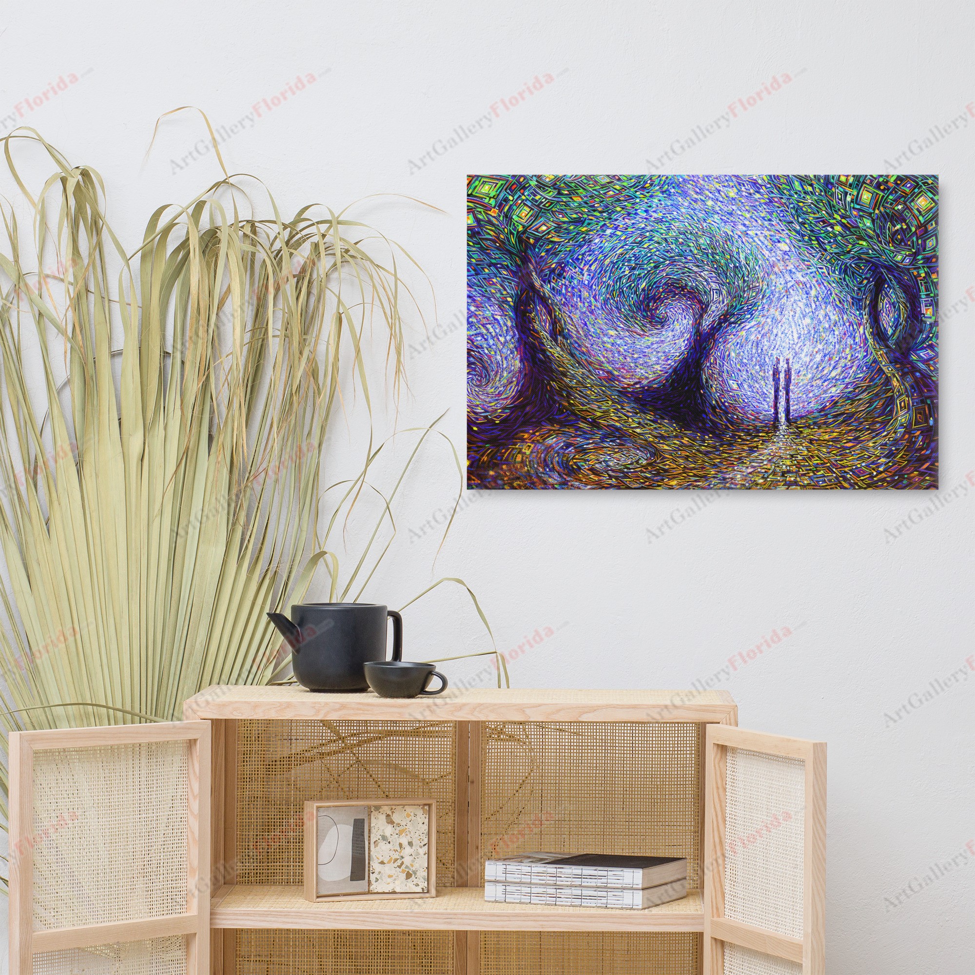 Garden created by AI - Canvas