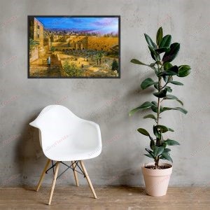 Jewish art, The Kotel - Framed poster