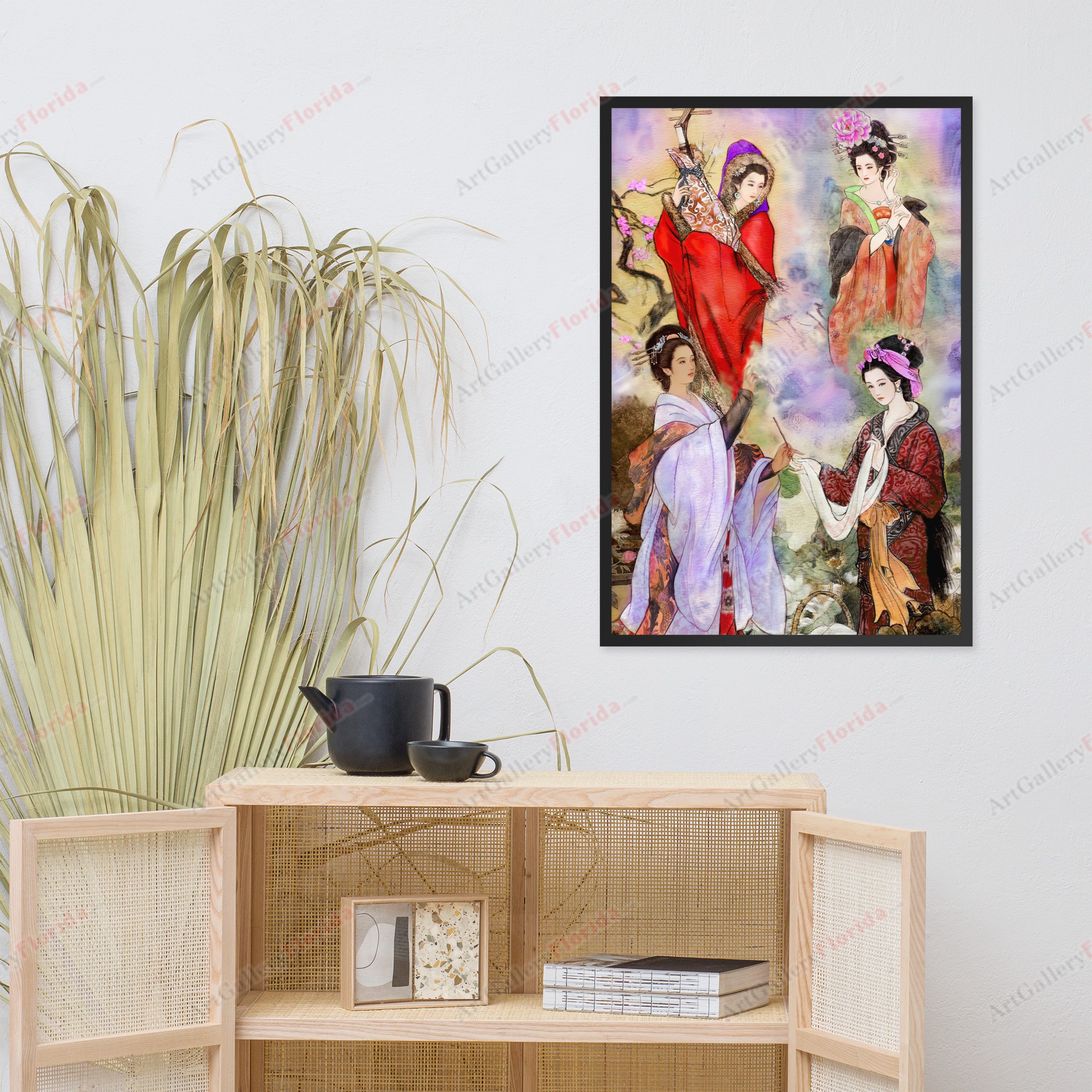 芸者, ''geisha'' - Framed poster