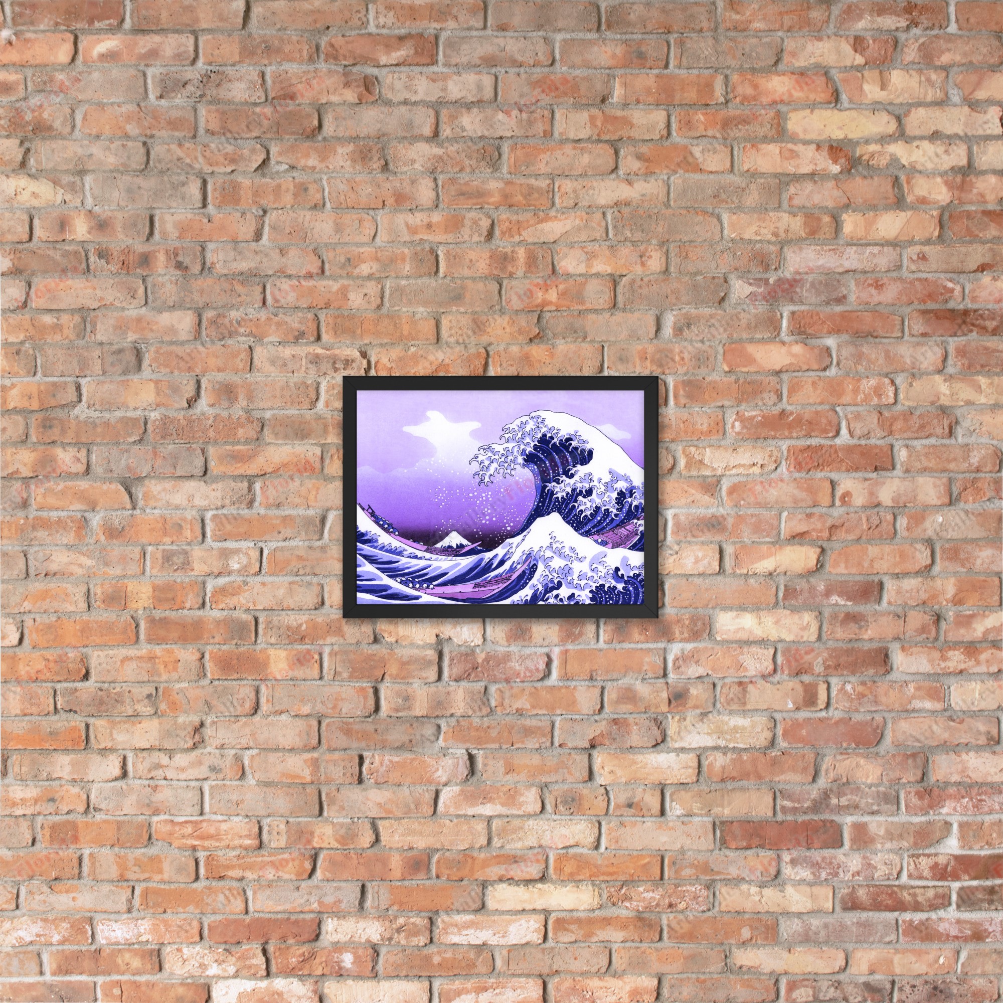 Japan Waves - Framed poster - Image 5