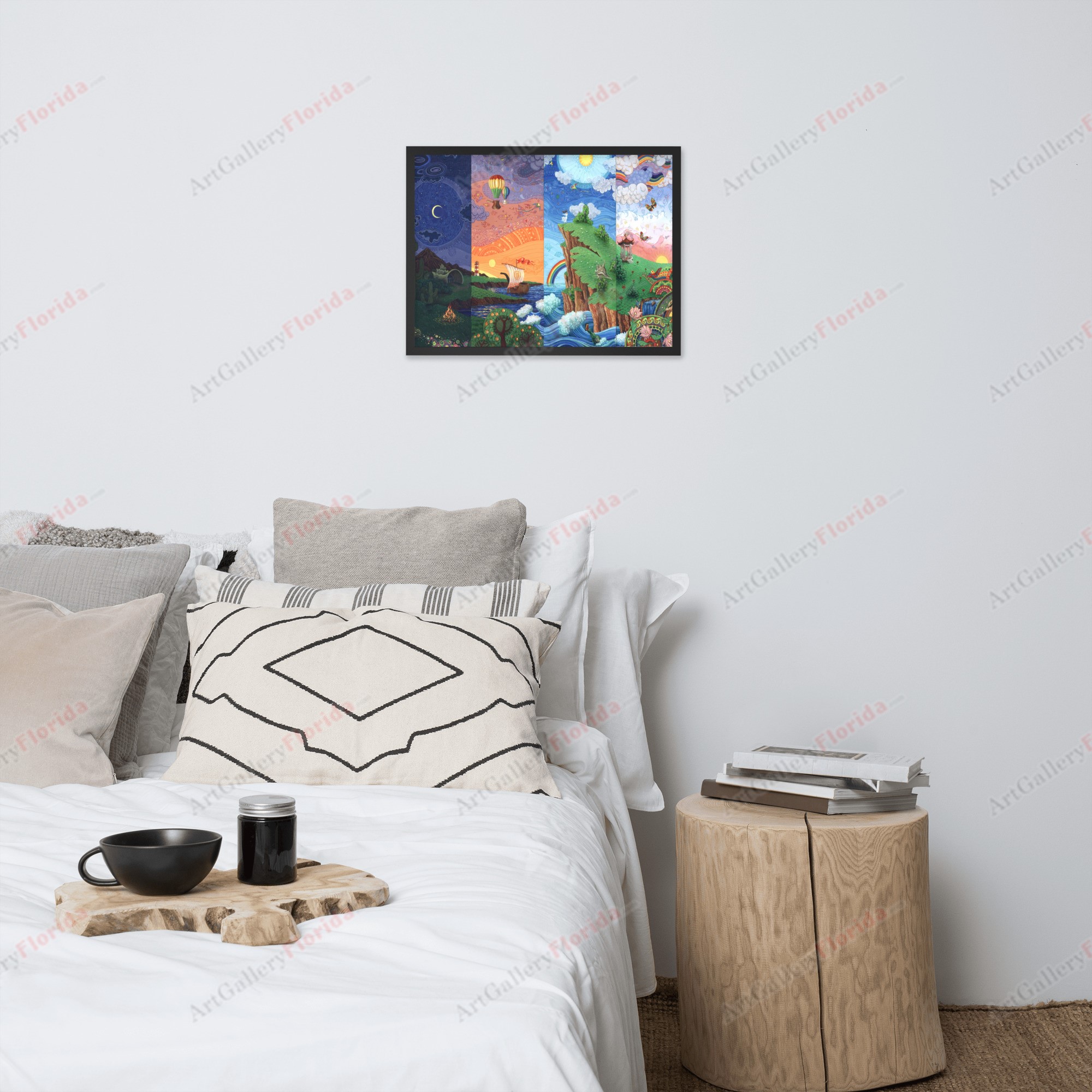 4 Moments - Framed poster - Image 2