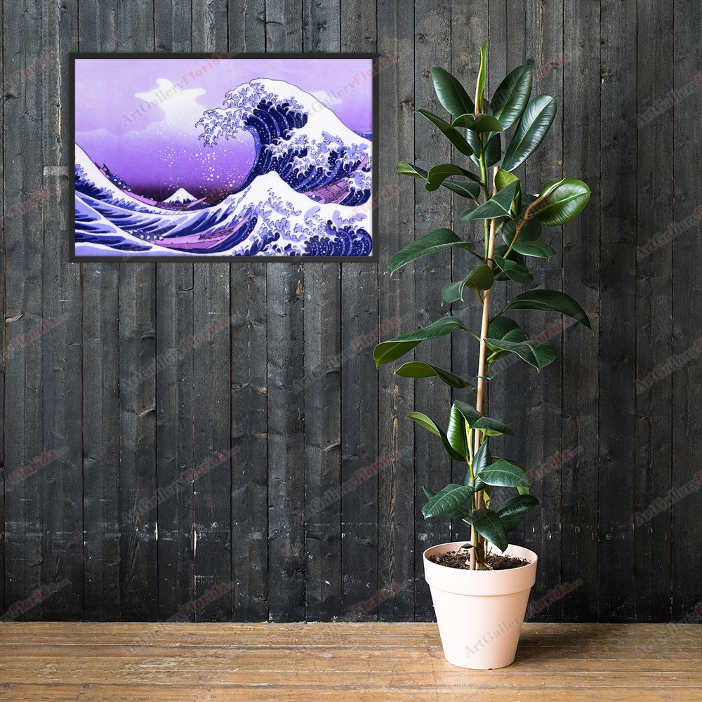 Japan Waves - Framed poster - Image 15