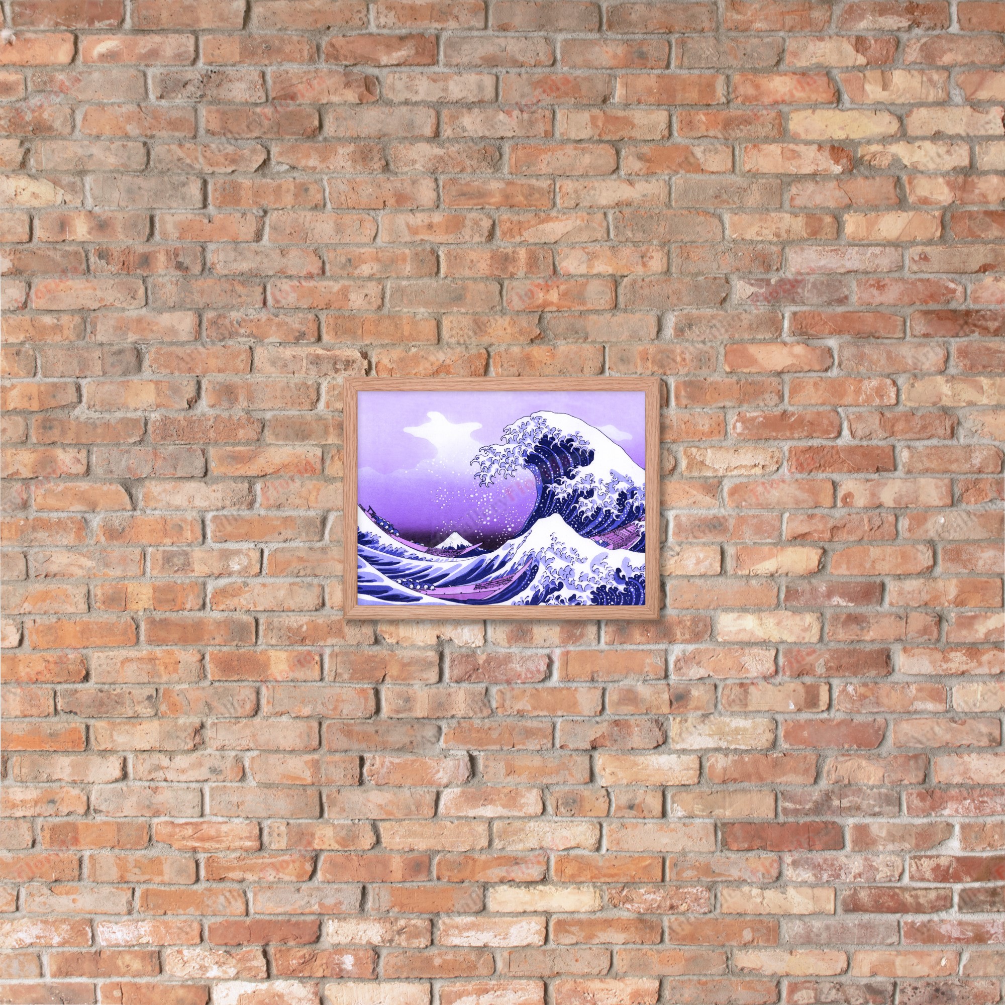 Japan Waves - Framed poster - Image 20