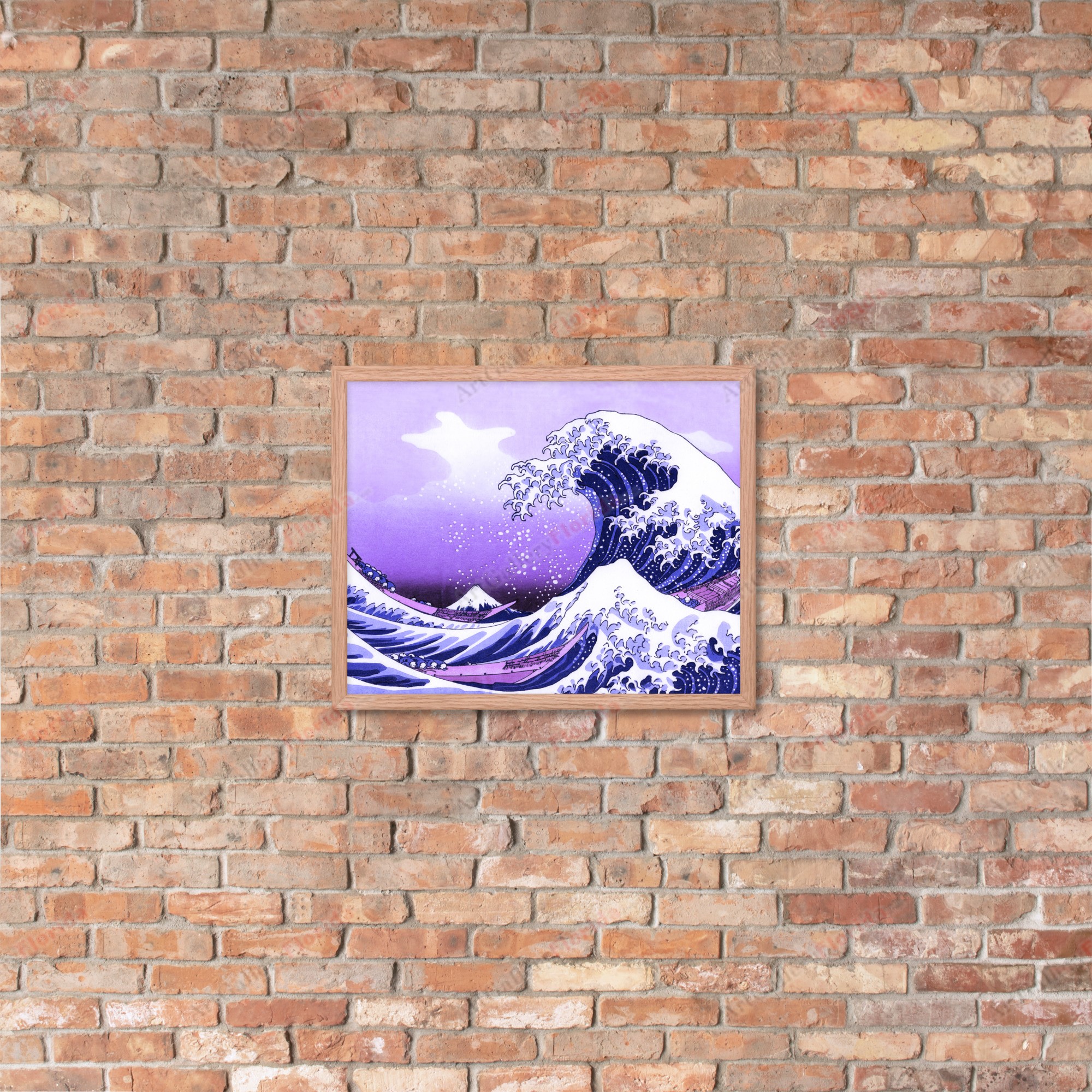 Japan Waves - Framed poster - Image 24