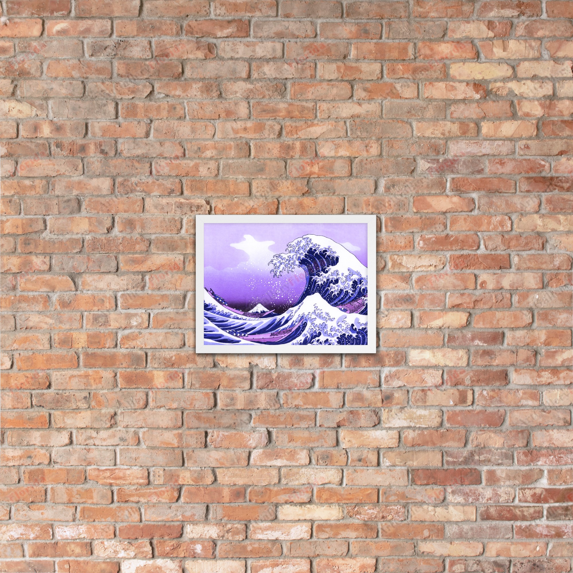 Japan Waves - Framed poster - Image 36