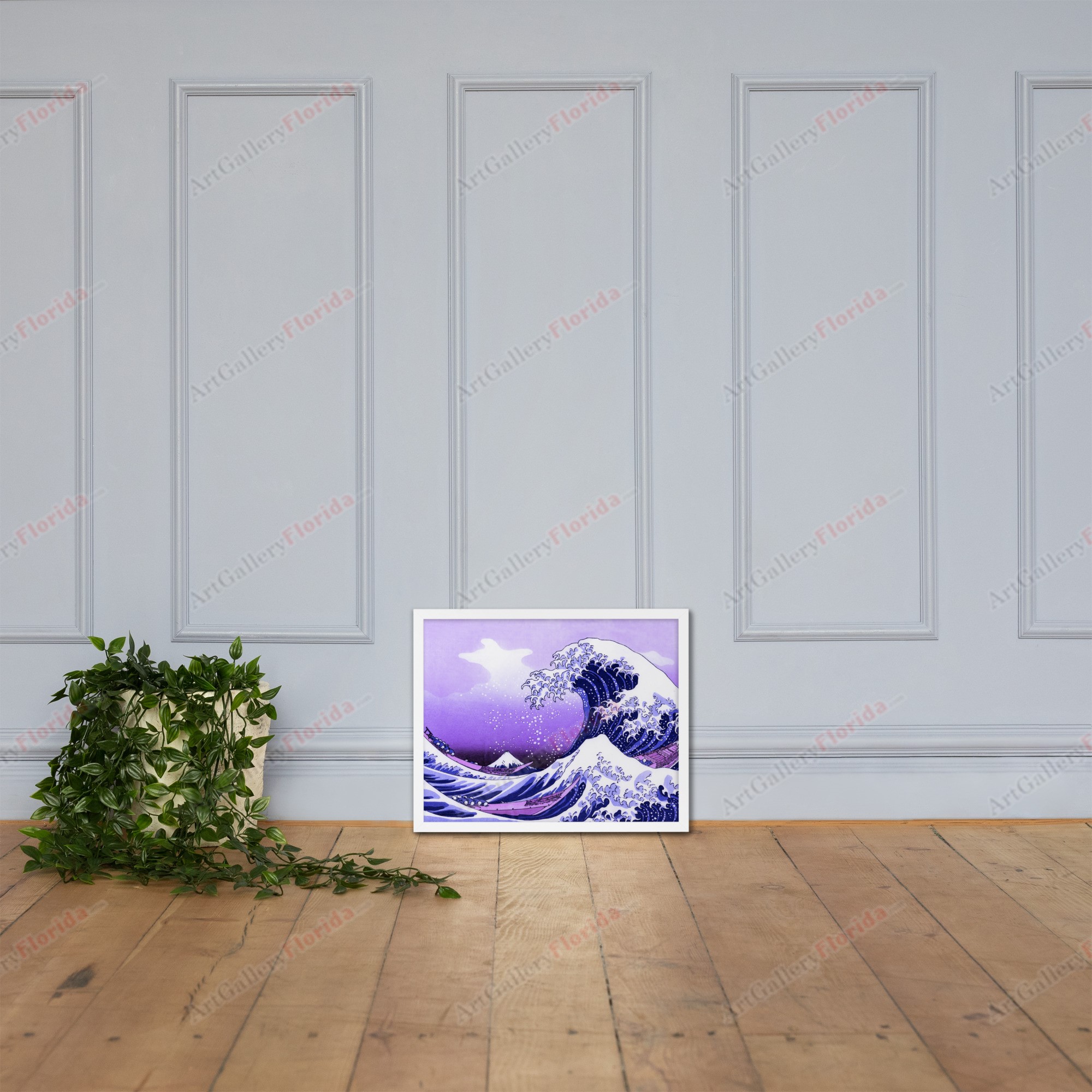 Japan Waves - Framed poster - Image 38