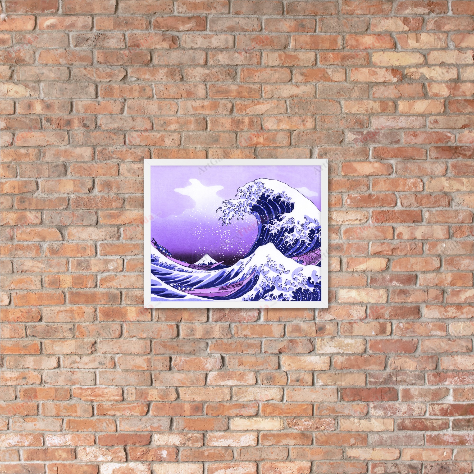 Japan Waves - Framed poster - Image 40