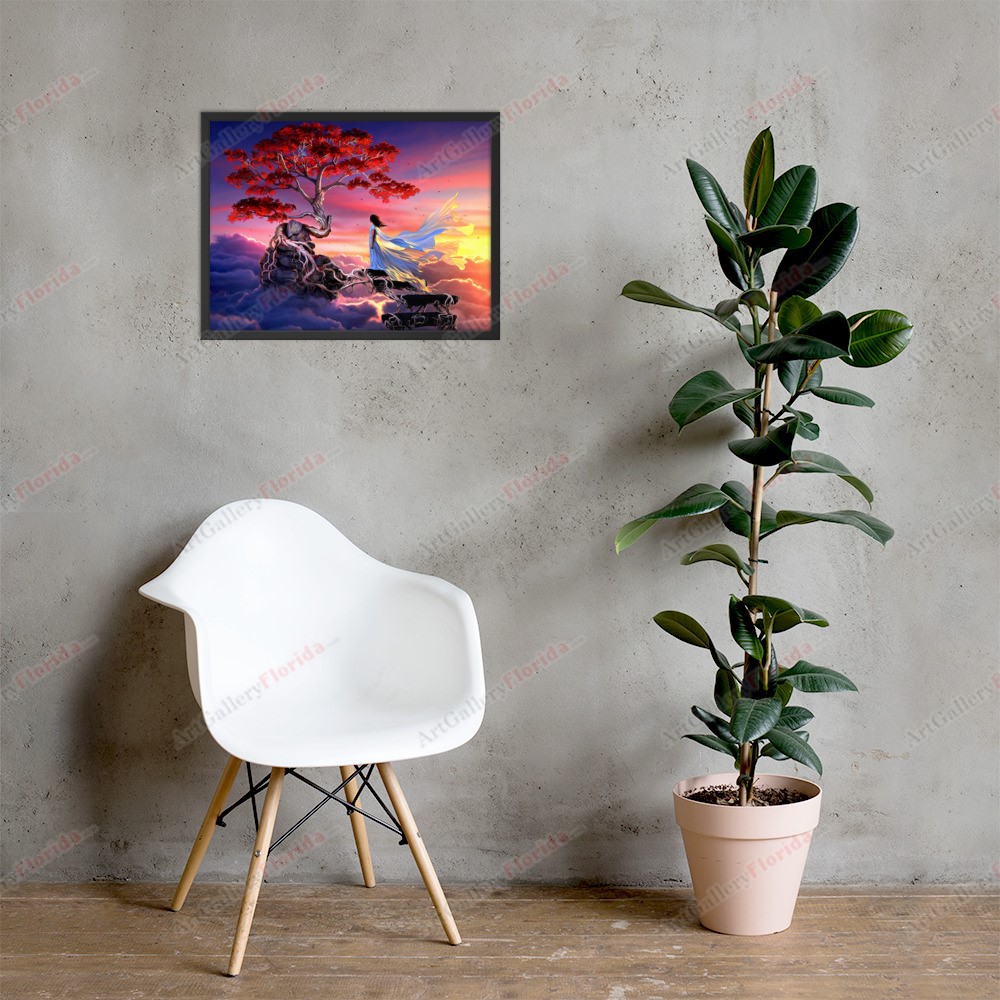 Tree of Paradise - Framed poster - Image 2