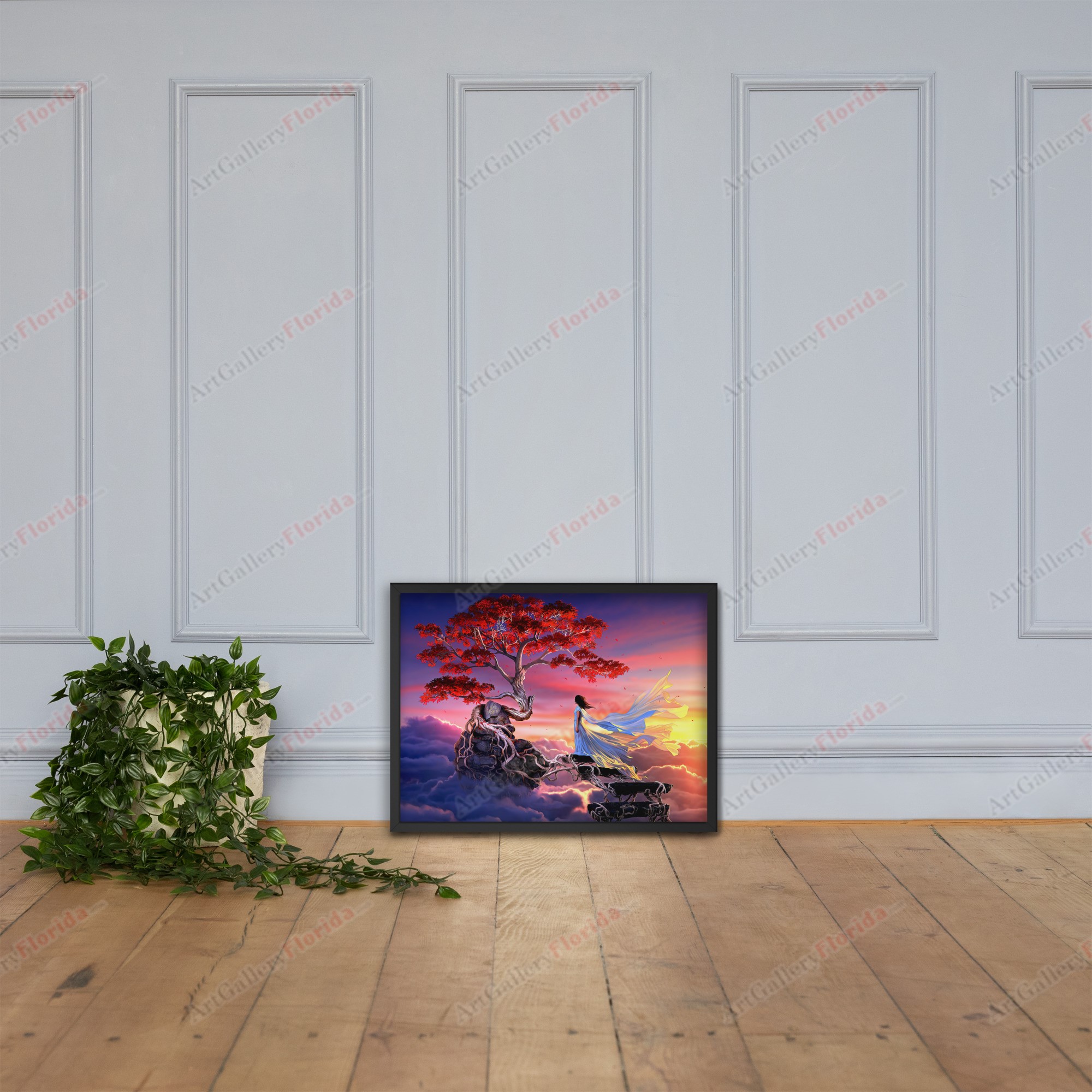 Tree of Paradise - Framed poster - Image 3