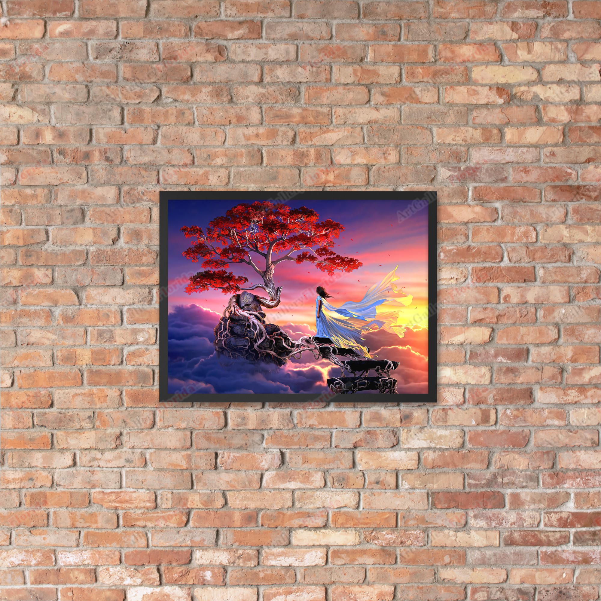 Tree of Paradise - Framed poster - Image 5