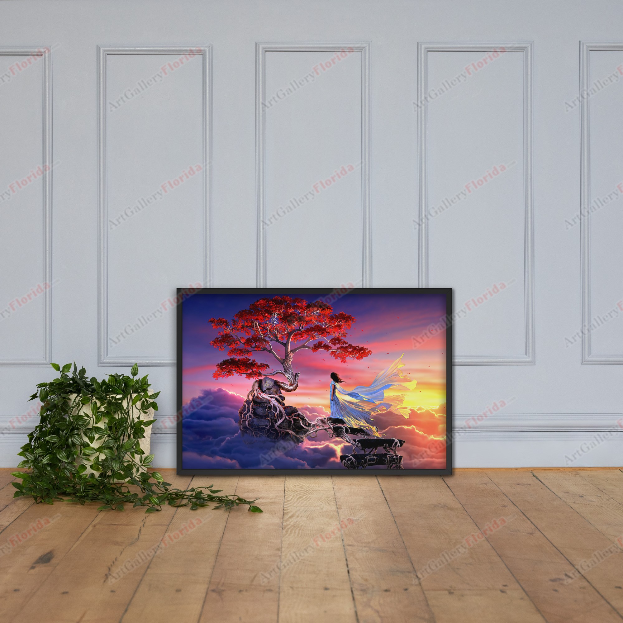 Tree of Paradise - Framed poster - Image 6
