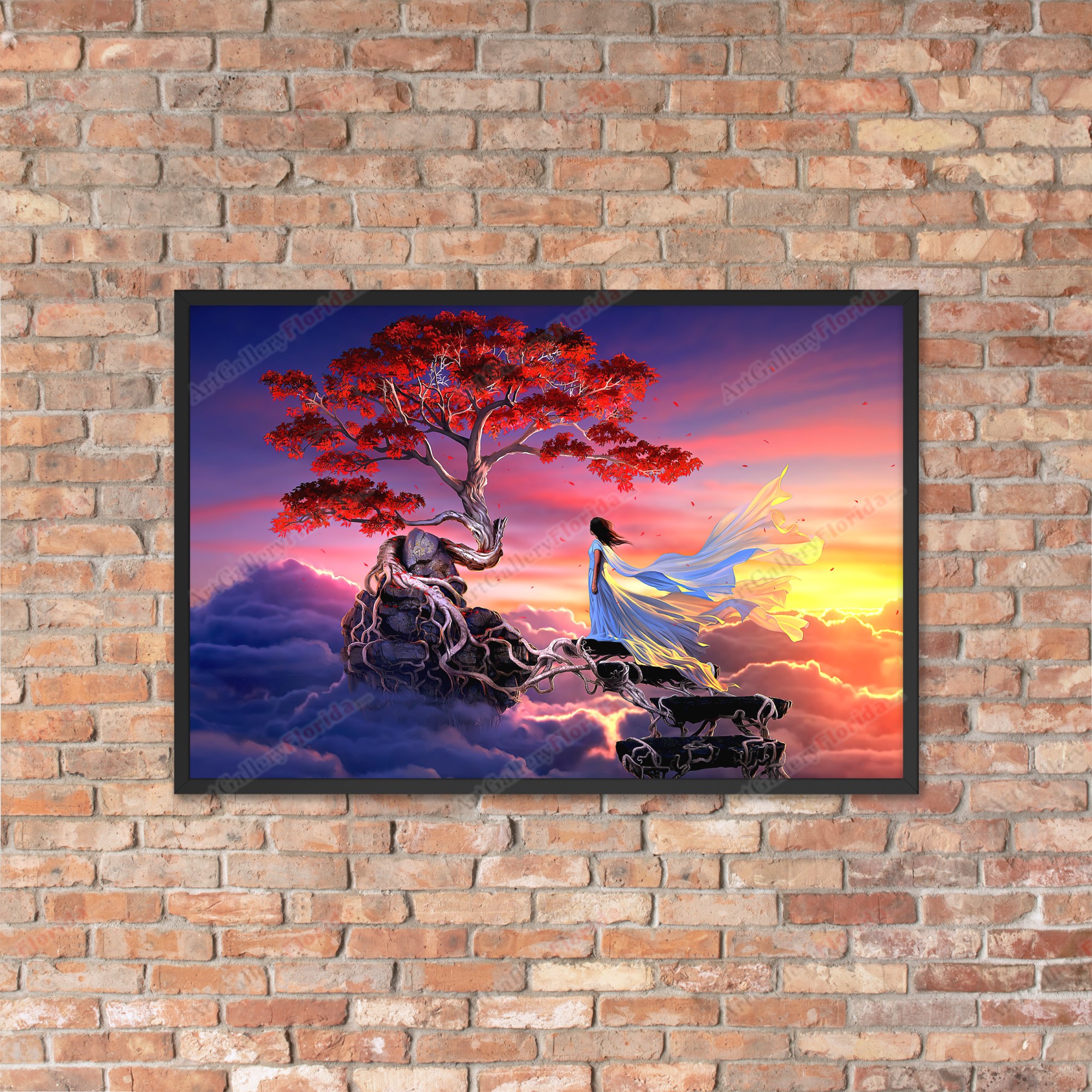 Tree of Paradise - Framed poster - Image 8