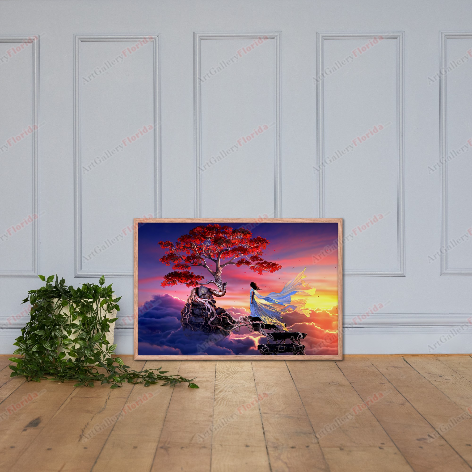 Tree of Paradise - Framed poster - Image 14