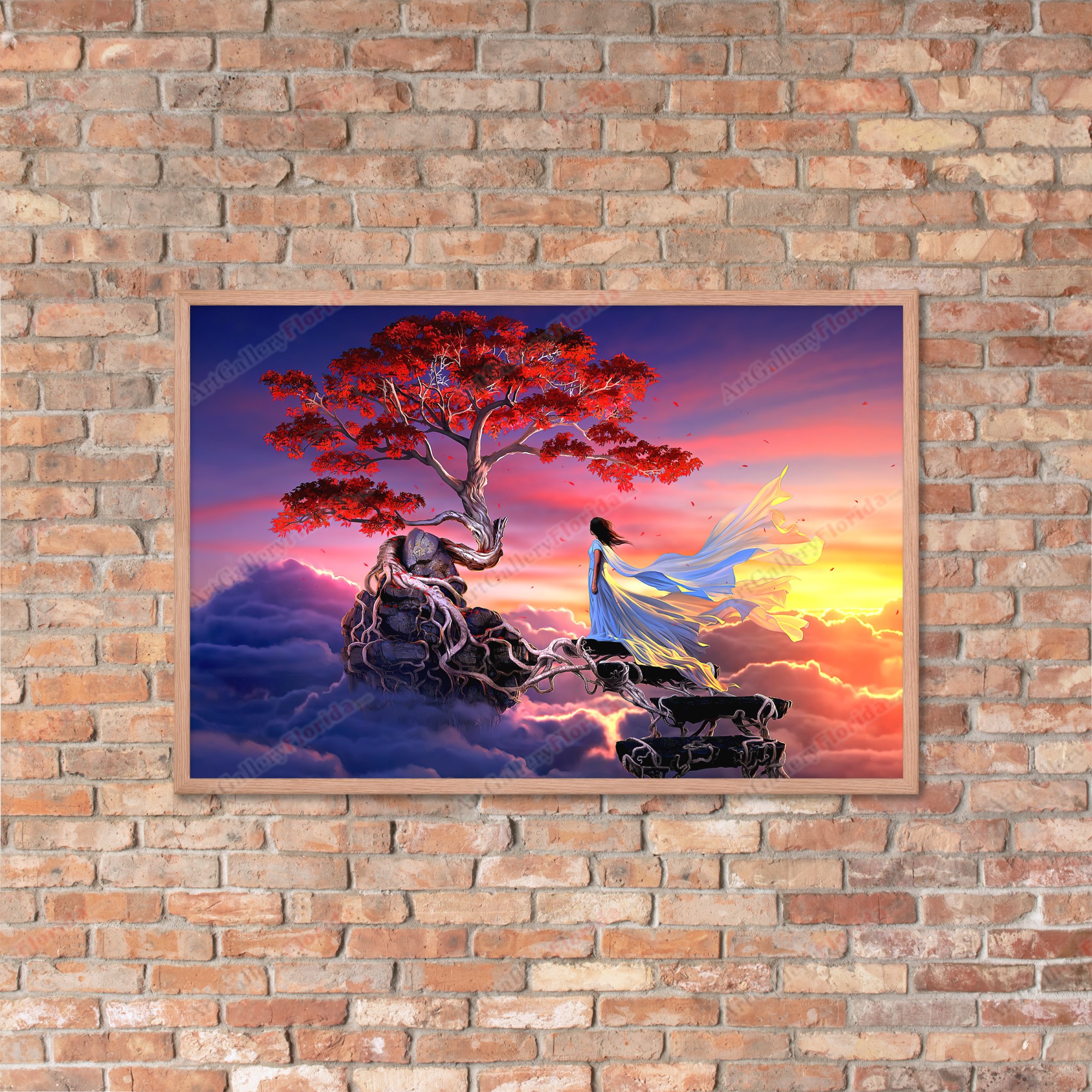 Tree of Paradise - Framed poster - Image 16