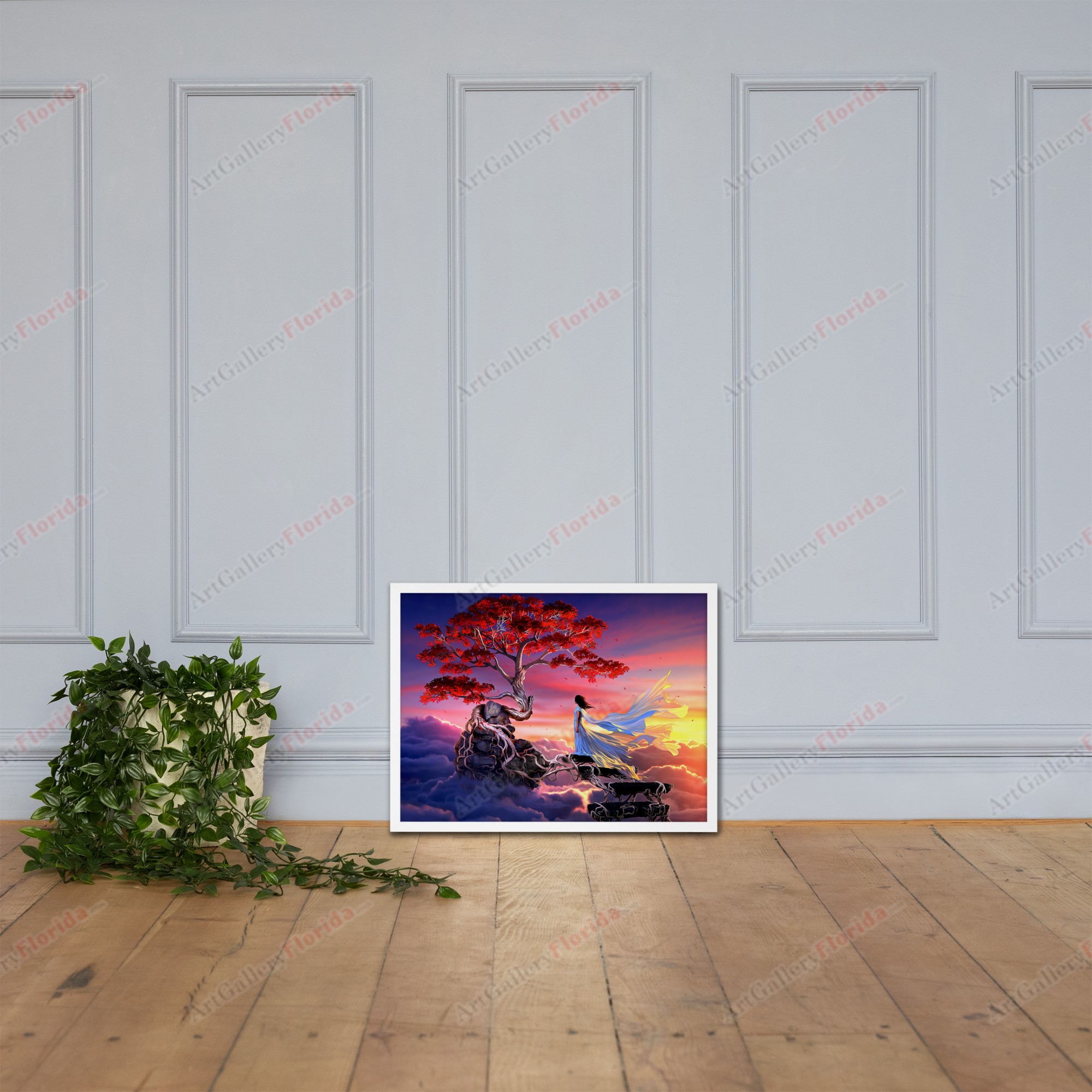 Tree of Paradise - Framed poster - Image 18