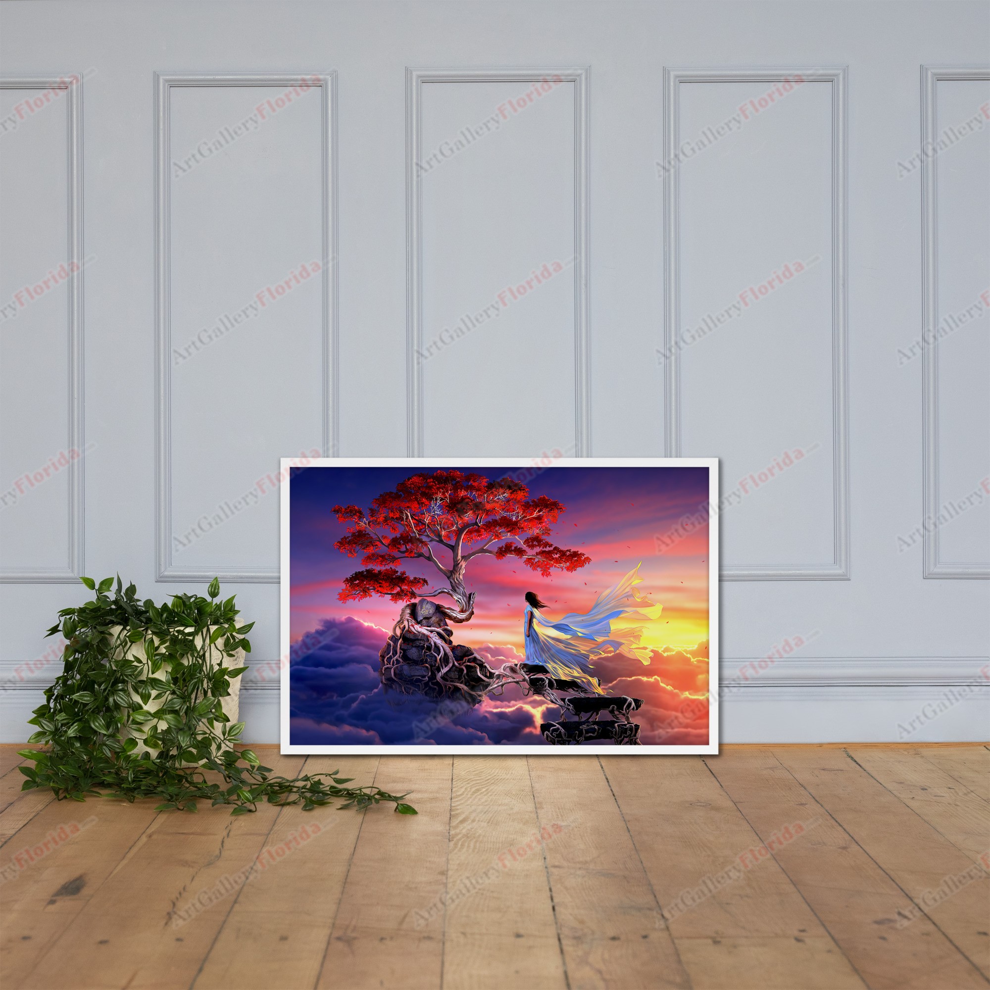 Tree of Paradise - Framed poster - Image 22