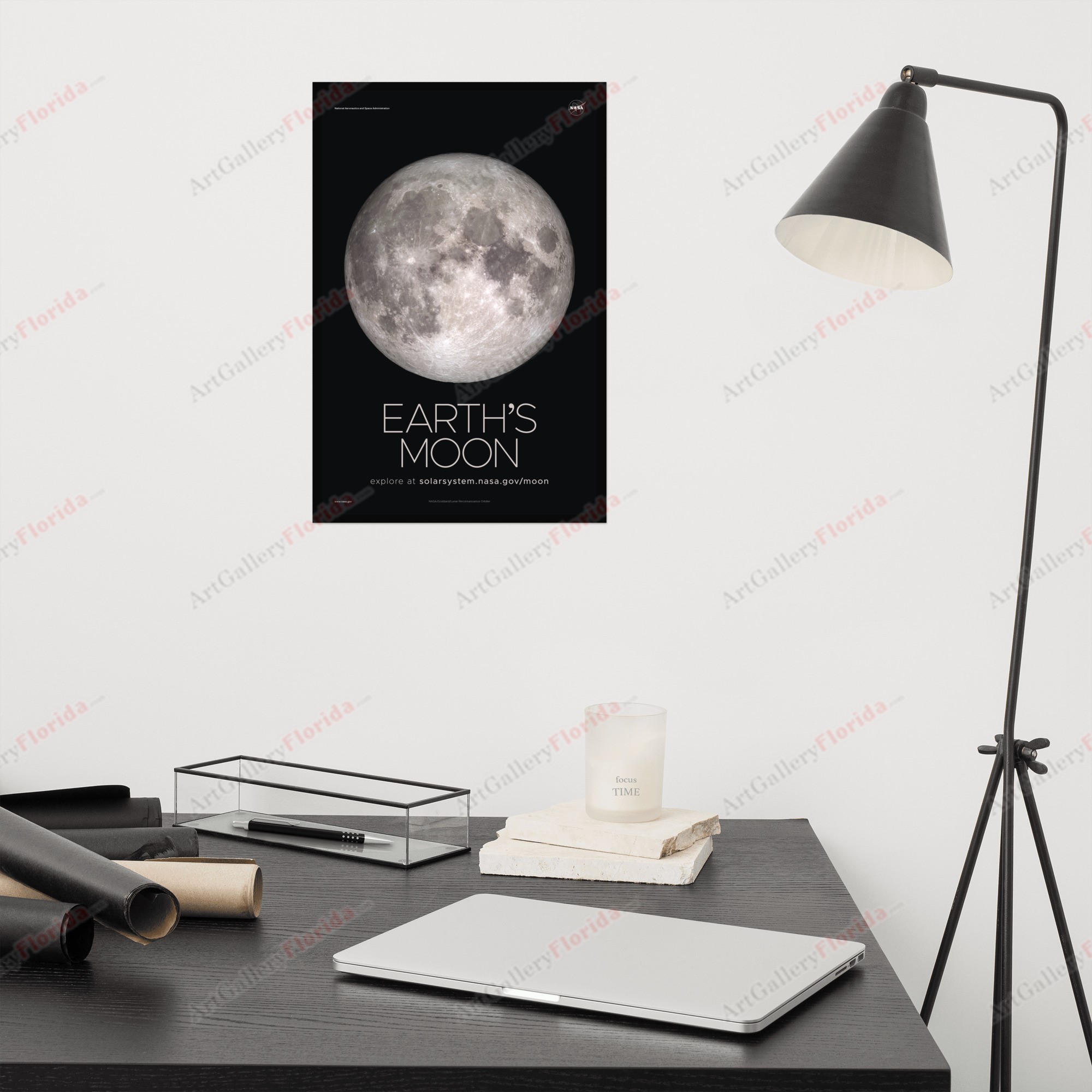 Earth´s Moon - Space - Poster