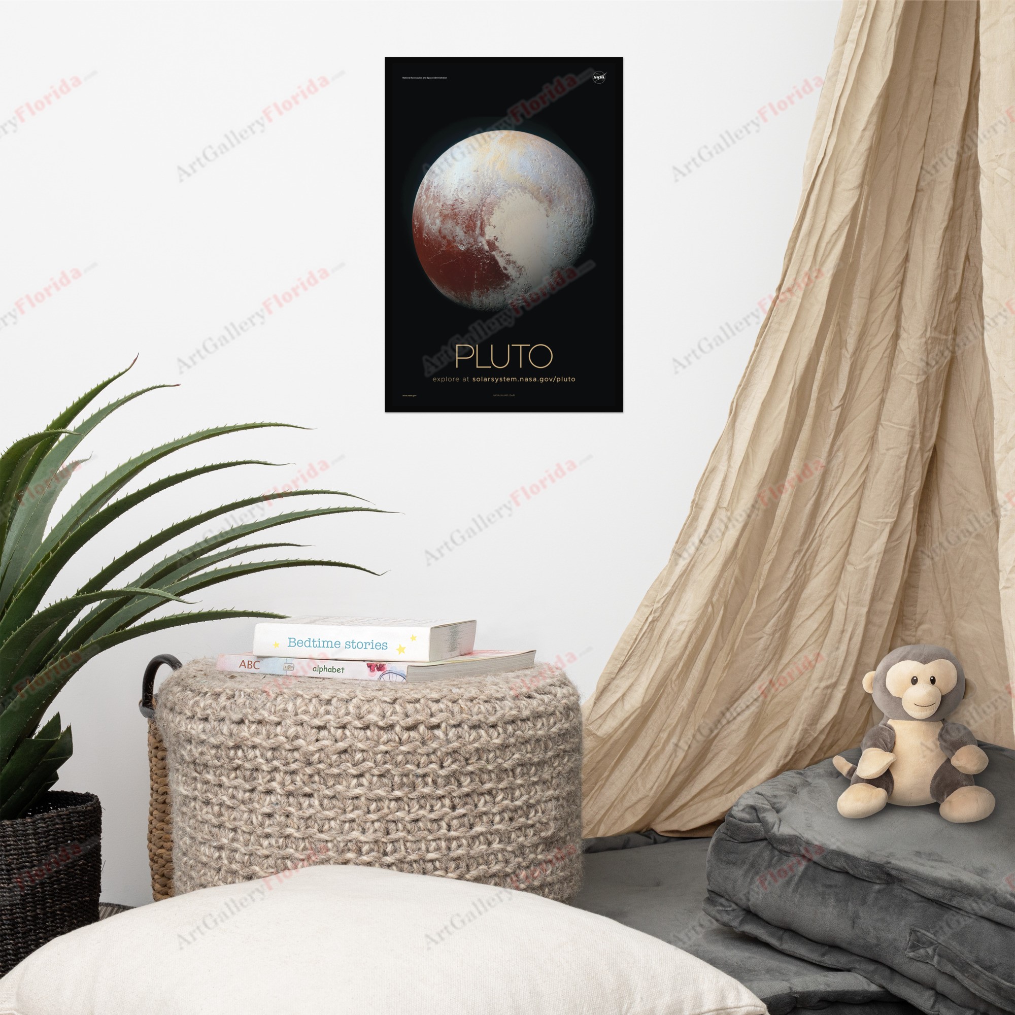 Pluto - Space - Poster