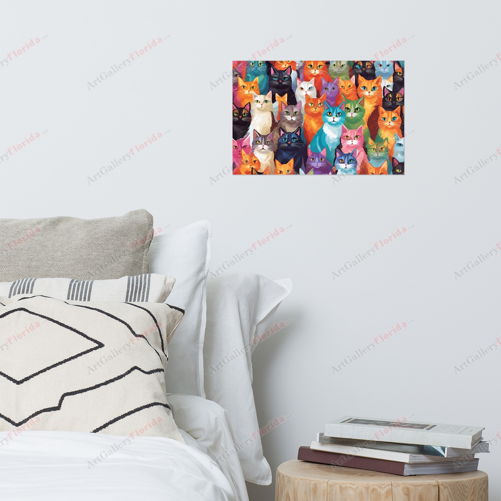 Colorful Cats - Poster - Image 2