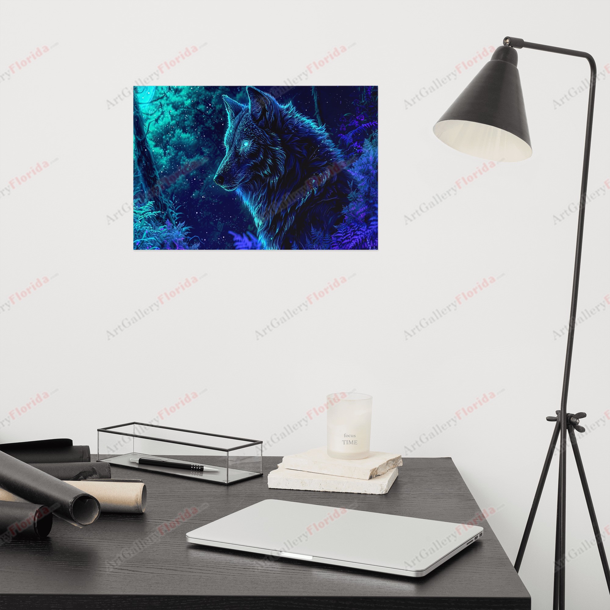 Blue Wolf - Poster - Image 2