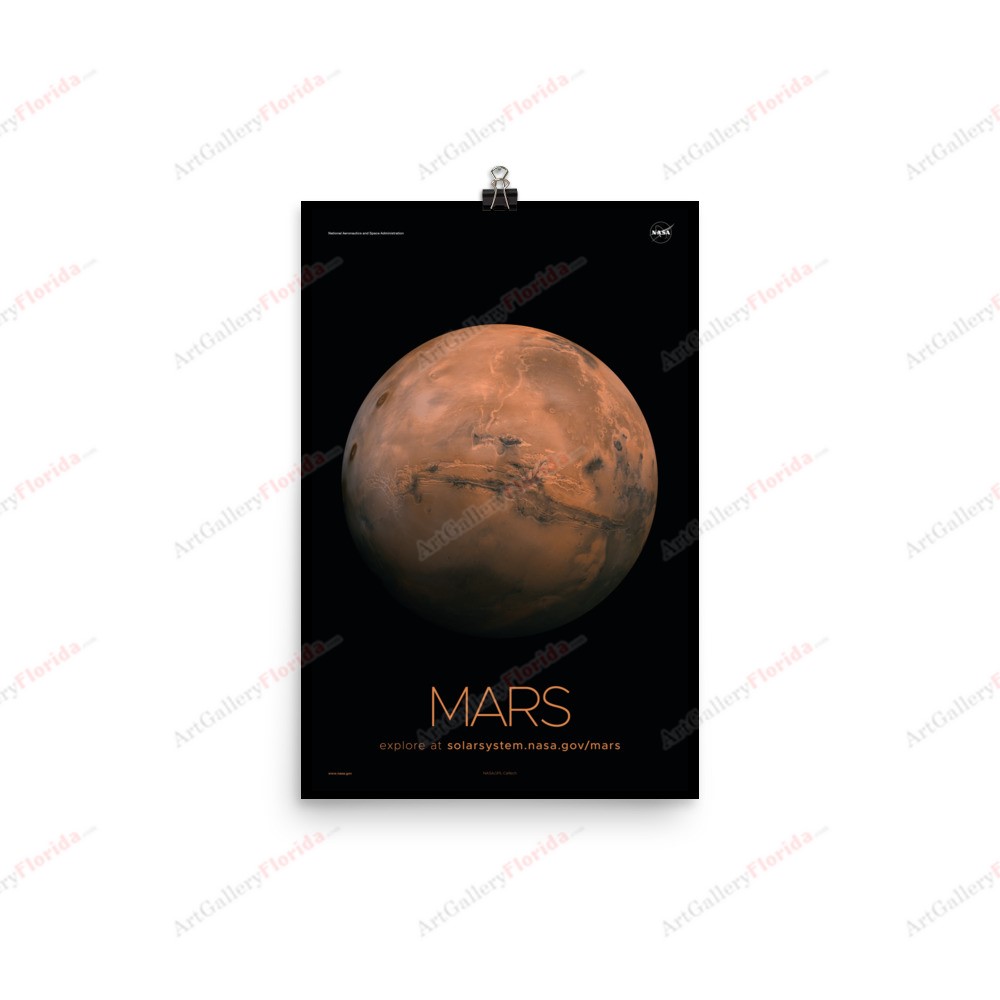 Mars - Space - Poster