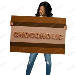 Chocoholic / Photo and colors - Metal prints