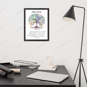 Birkat Habayit – Home Blessing (2) – Framed poster