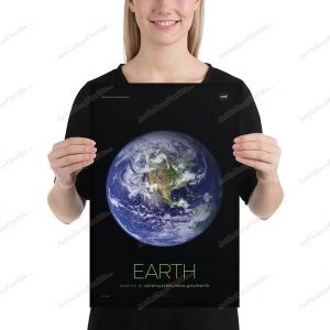 Earth - Space - Poster