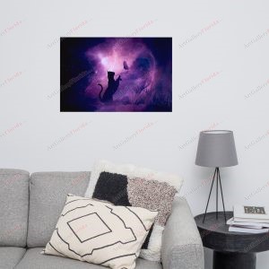 Stellar Cat - Poster