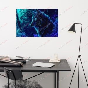 Blue Wolf - Poster